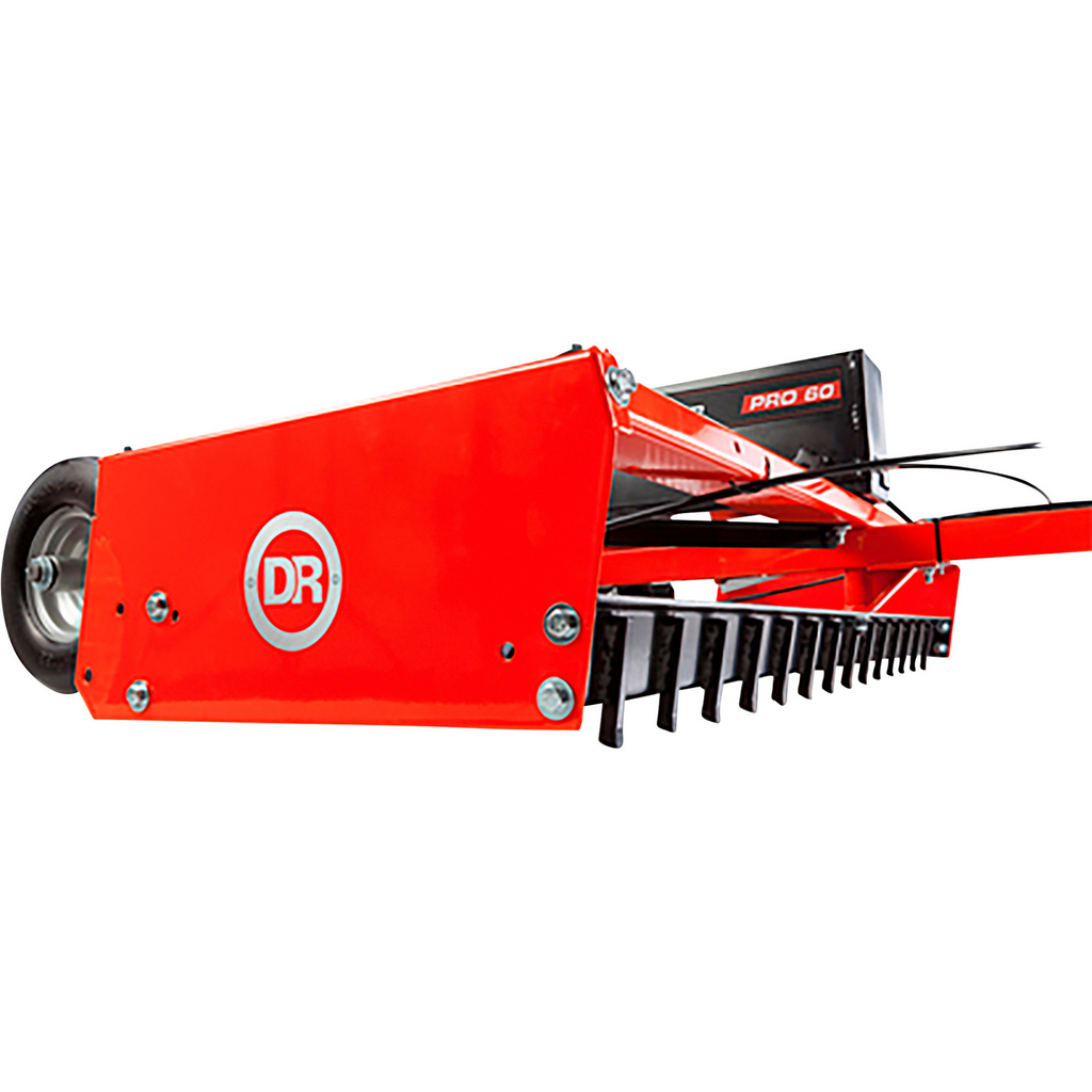 DR PRO 60 Power Grader - 60 in Width - Powered Remote Depth Control - Tow Behind ATV, UTV, or Garden Tractor - Road and Driveway Grader