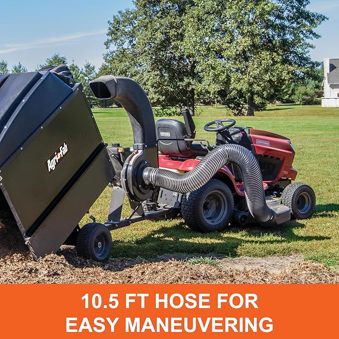 Agri-Fab 32 cu. ft. Hard Top Mow-N-Vac - Lawn Mower
