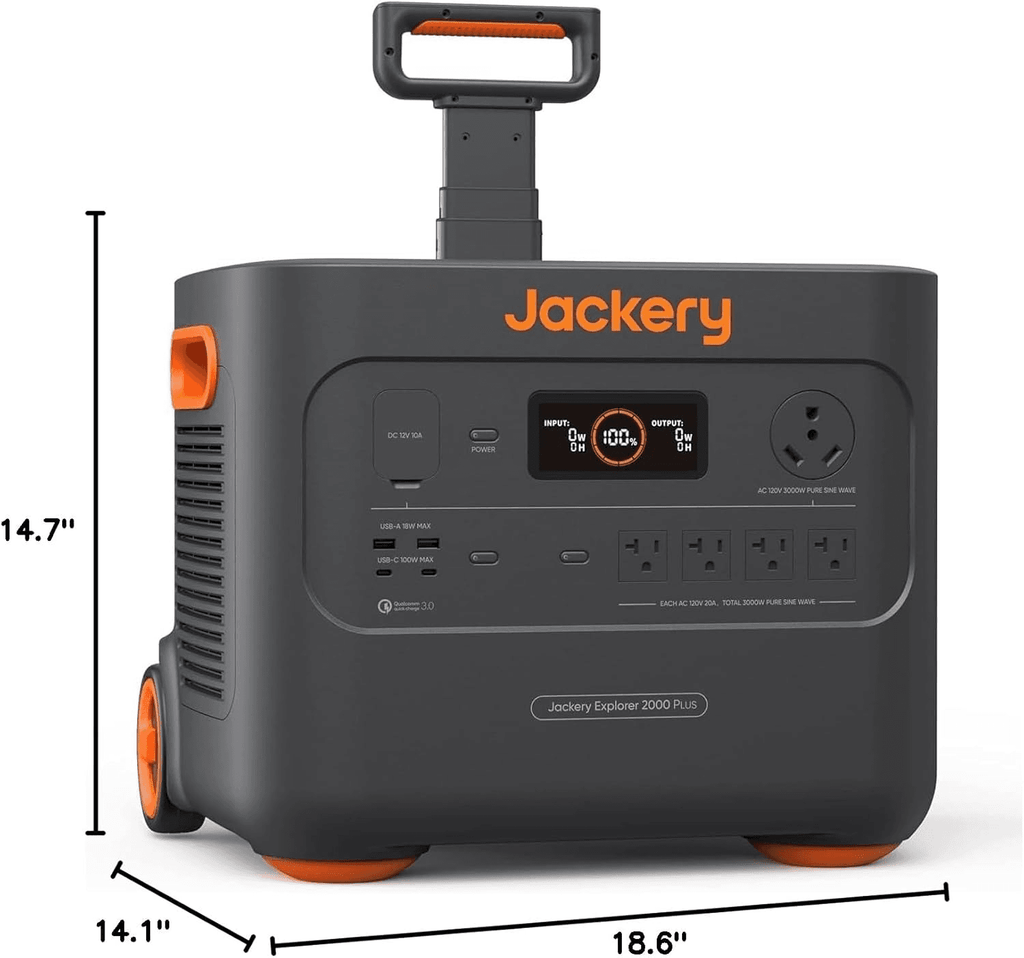 Jackery Solar Generator 4000 Kit (2X200W Solar Panel)