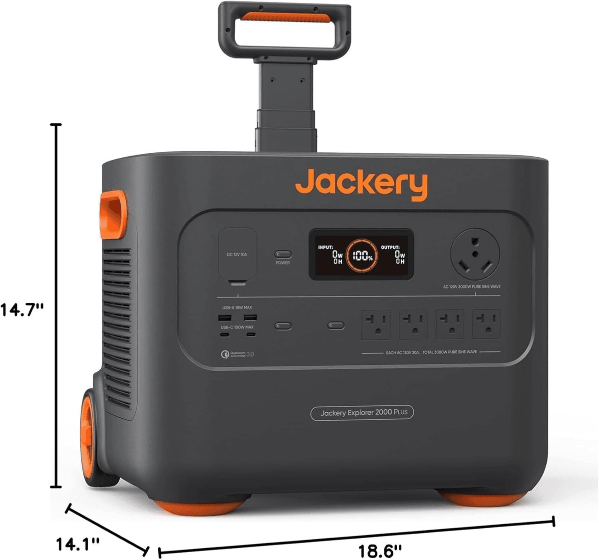 Jackery Solar Generator 4000 Kit (2X200W Solar Panel)