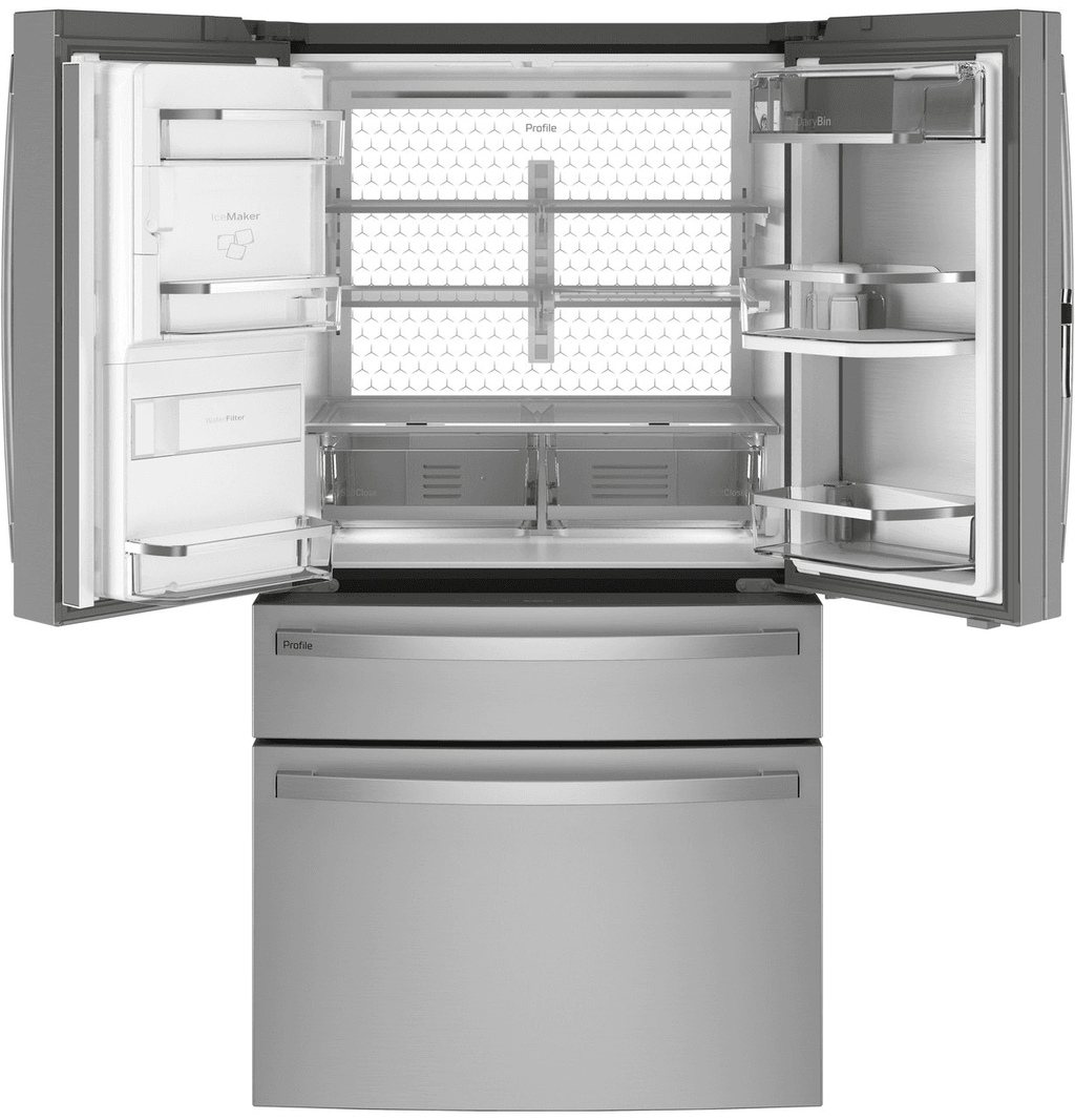 GE Refrigerator 27.9 Smart Fingerprint Resistant French Door
