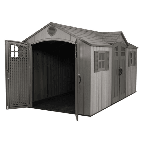 Lifetime Shed 15 ft x 8 ft (Side Entry)
