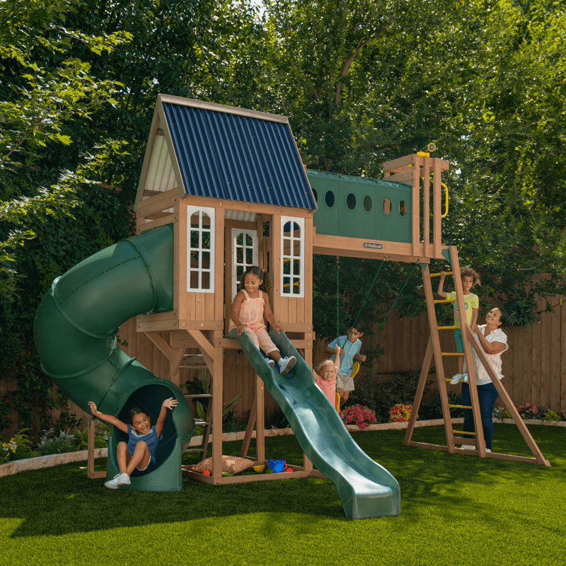 KidKraft Skyway Resort Wooden for Swing Set - Play Equipment