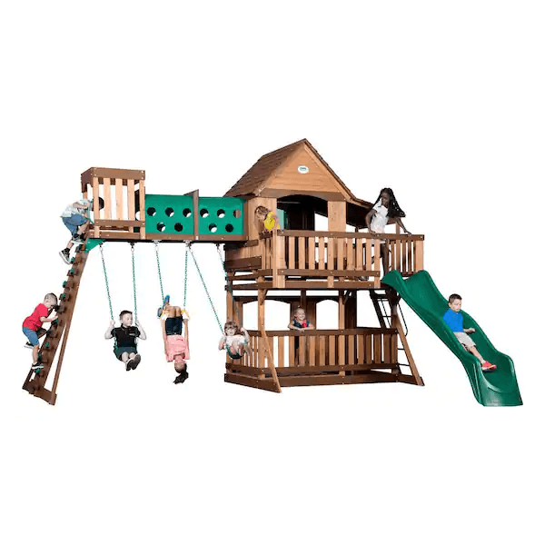Backyard Discovery Woodridge Elite Swing Set - Play Equipment