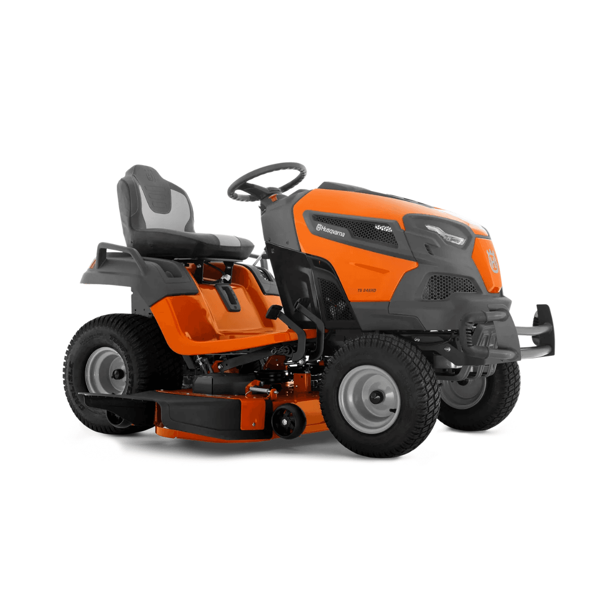 The Husqvarna 200 Series 23 HP 48 in Deck Riding Mower