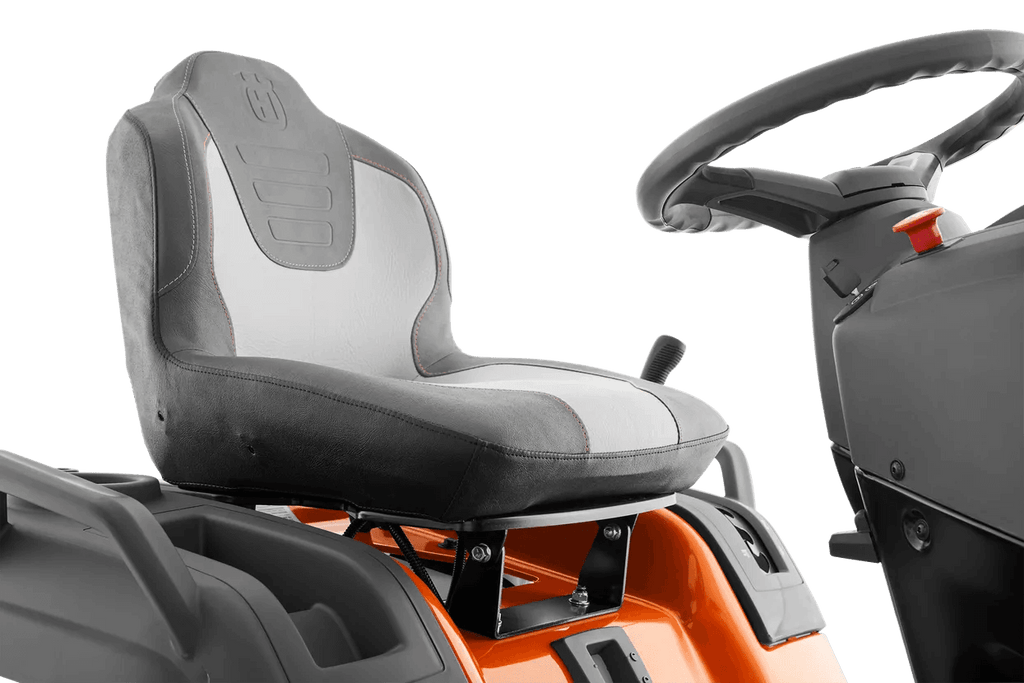 The Husqvarna 200 Series 23 HP 48 in Deck Riding Mower