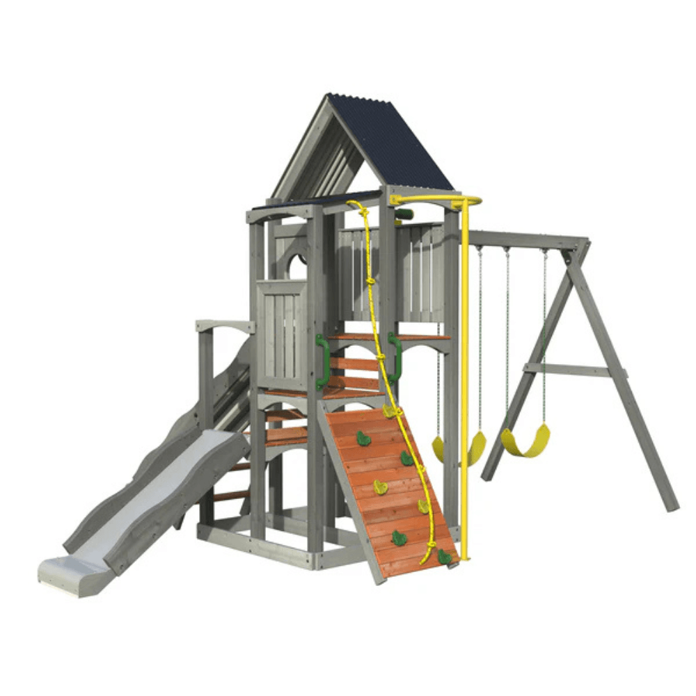 Jack & June Haven Wooden Swing Set - Play Equipment