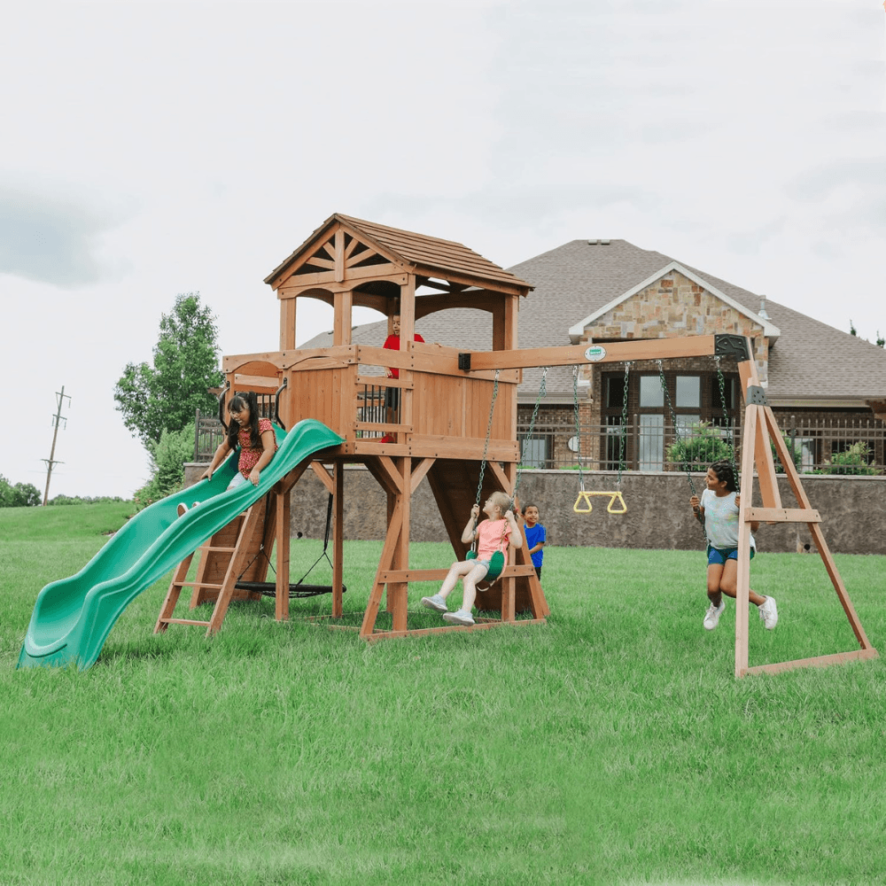 Sterling Point Swing Set - A Backyard Playground for Endless Adventure