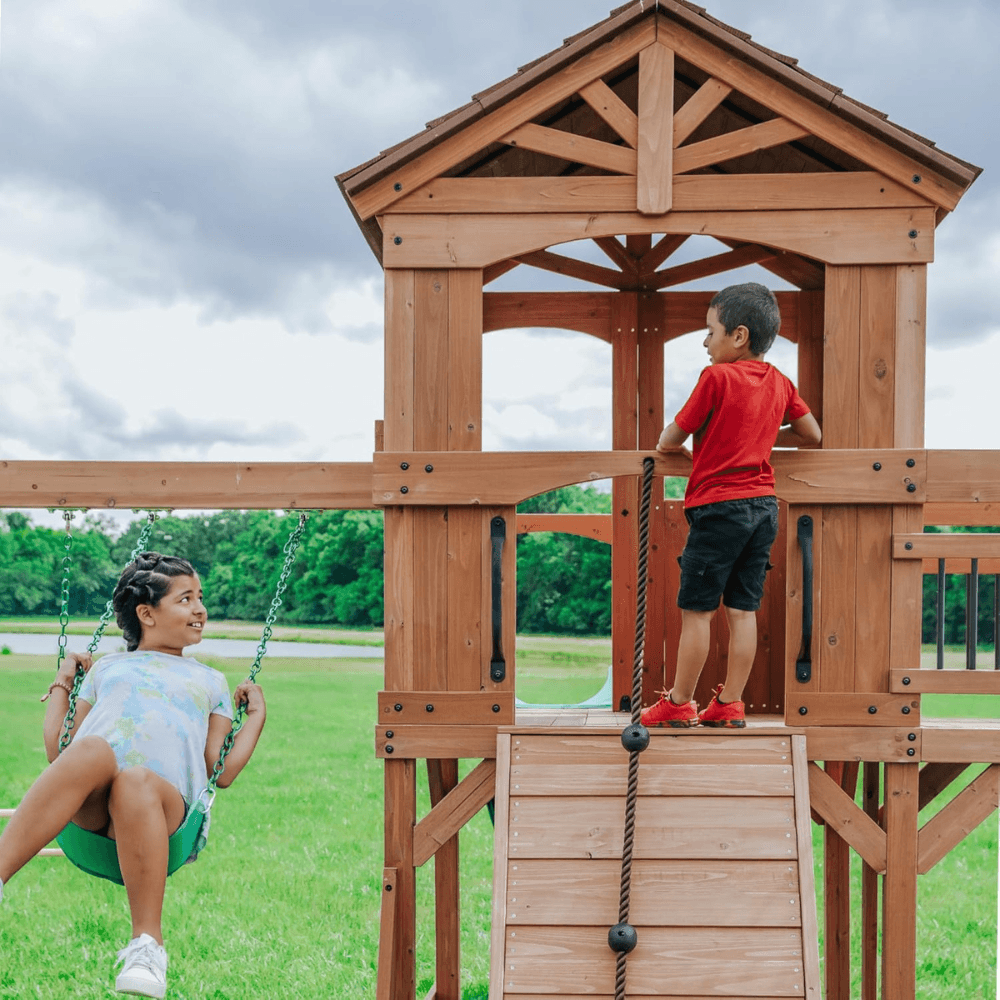 Sterling Point Swing Set - A Backyard Playground for Endless Adventure