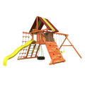Woodplay Tiger Tower Combo A - Premium Wooden Swing Set for Endless Backyard Fun