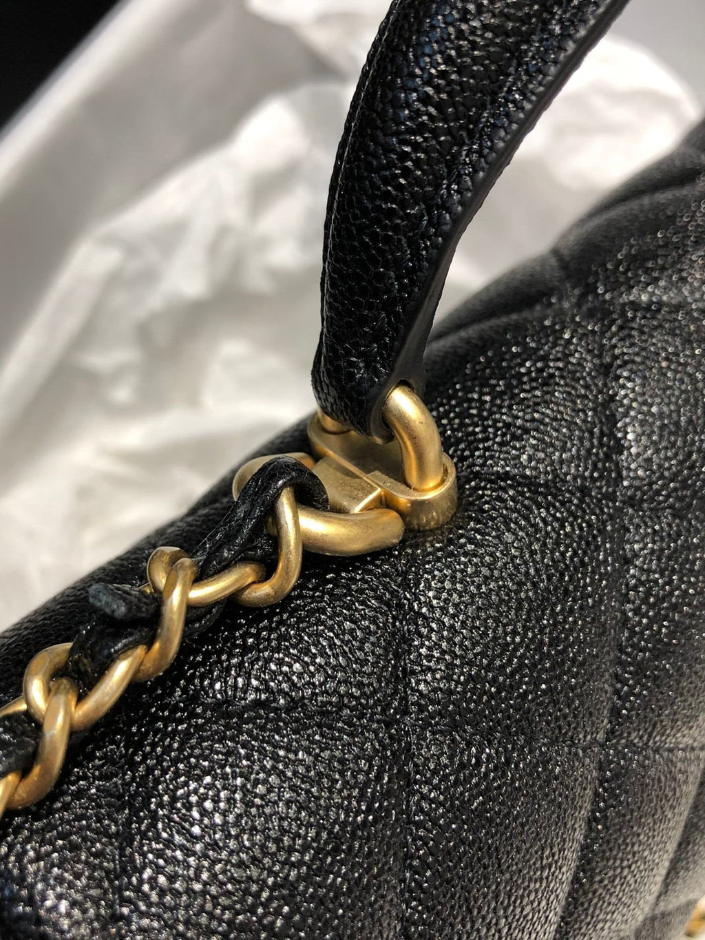 Chanel Classic Flap Bag 20cm Black - Handbag