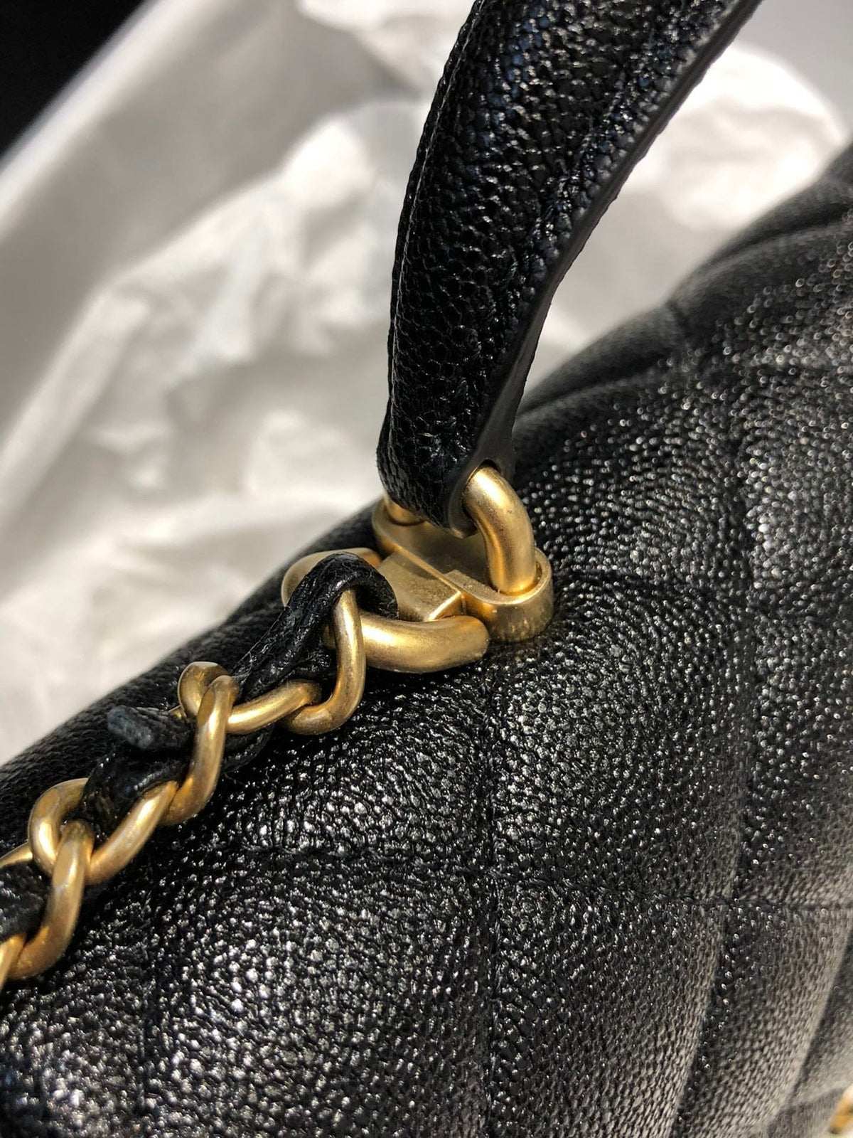 Chanel Classic Flap Bag 20cm Black - Handbag