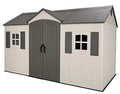 Lifetime Legacy 15x8 Plastic Storage Shed Kit w/ Floors