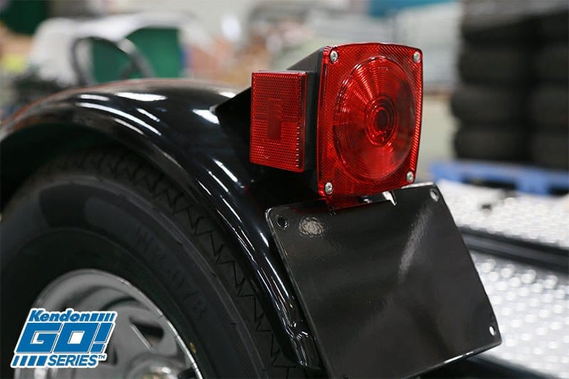 Go Series Ride-Up Folding Motorcycle Trailer - Dual Rail Steel Utility Trailer
