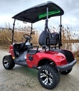 48V Electric Golf Cart 2 Seater Renegade Light Edition Utility Golf UTV - Light Edition - Red