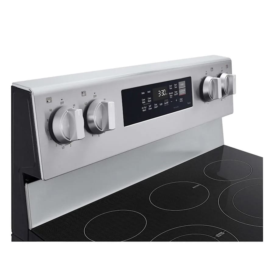 LG 30 Inch Wide 6.3 Cu. Ft. Free Standing Electric Range with Radiant Burners and Storage Drawer