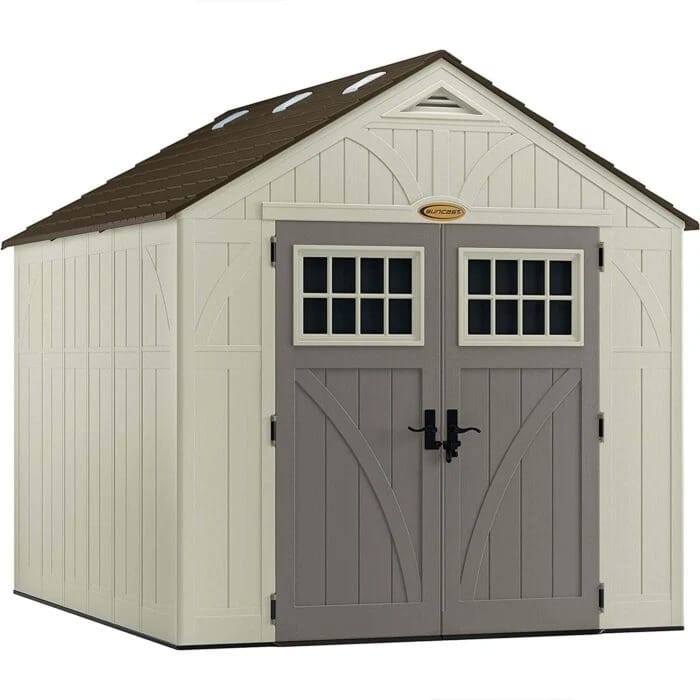 Suncast Tremont 8x10 BMS8100 Outdoor Resin Storage Shed