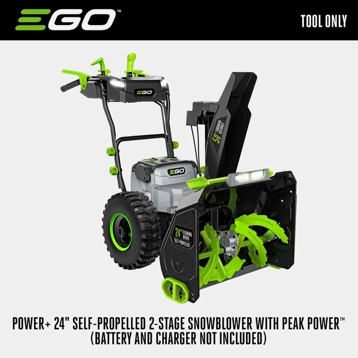EGO Power+ 24 in Self Propelled 2-Stages Snow Blower SNT2400