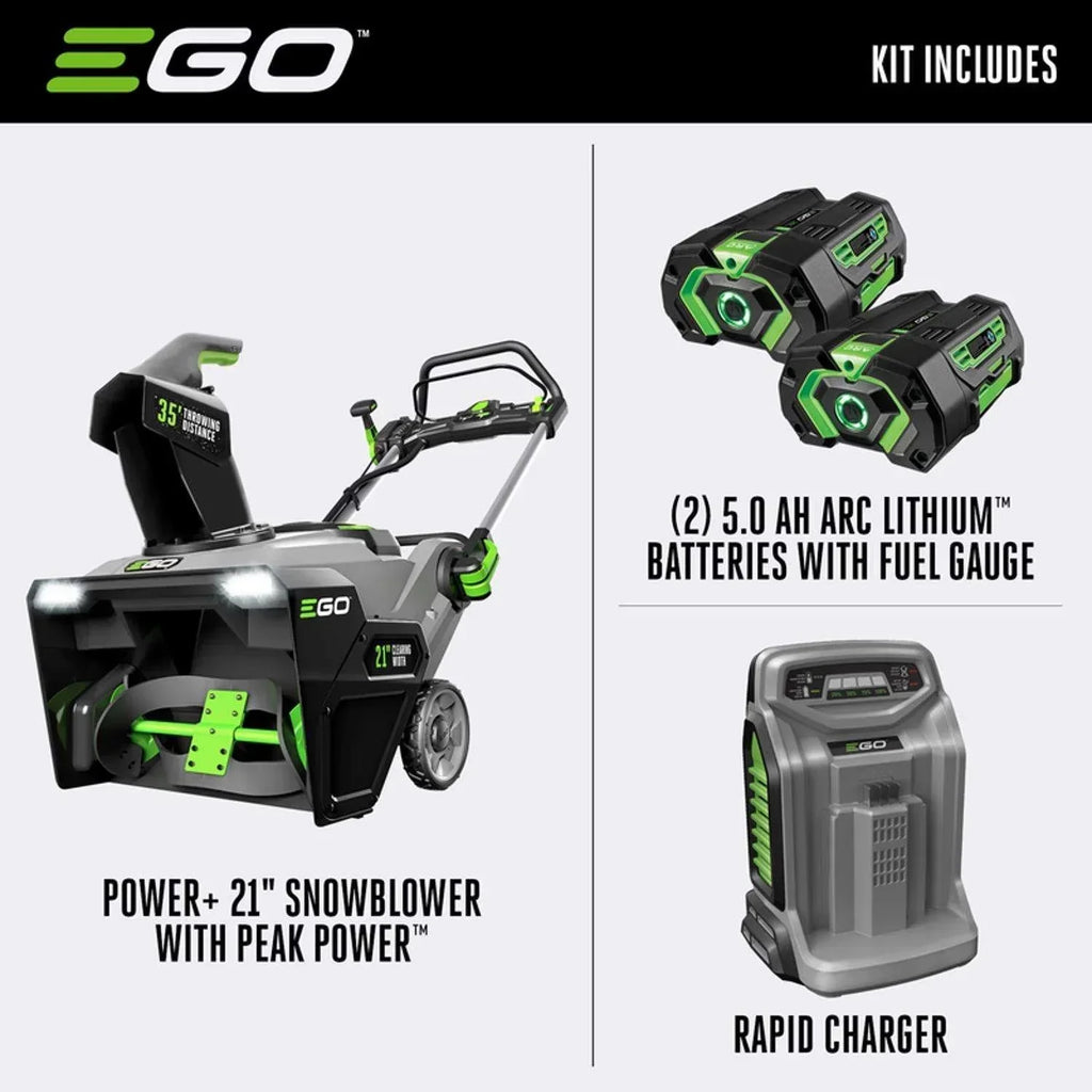 EGO SNT2102 21 in. Cordless Snow Blower Kit