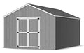 Little Cottage Co. Pre-Cut 12x16 Value Gable Shed Kit