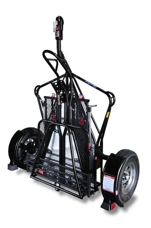 Single Stand-Up Motorcycle Trailer