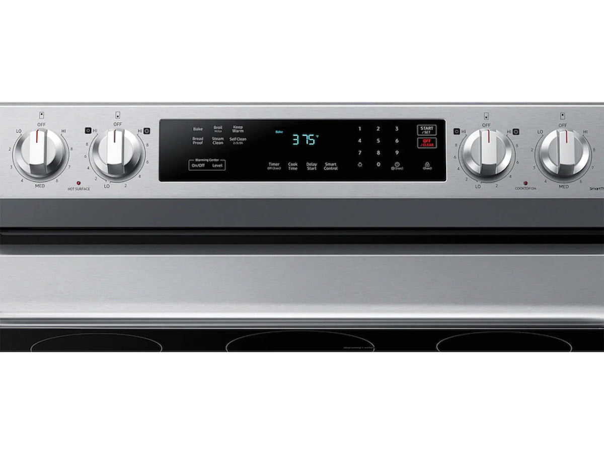 Samsung 6.3 Cu. Ft. Smart Freestanding Electric Range NE63A6311SS
